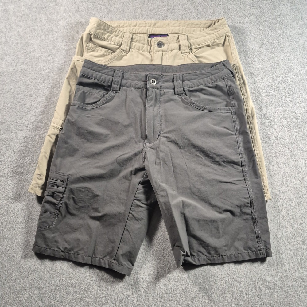 Lot Of 2 Patagonia Mens Quandary‎ Cargo Hiking Short Sz 30 Gorpcore 57825
